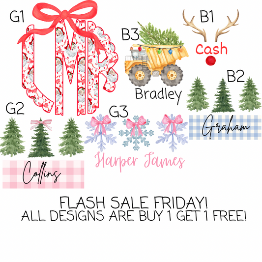 FLASH SALE FRIDAY!