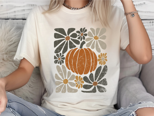 Floral Pumpkin